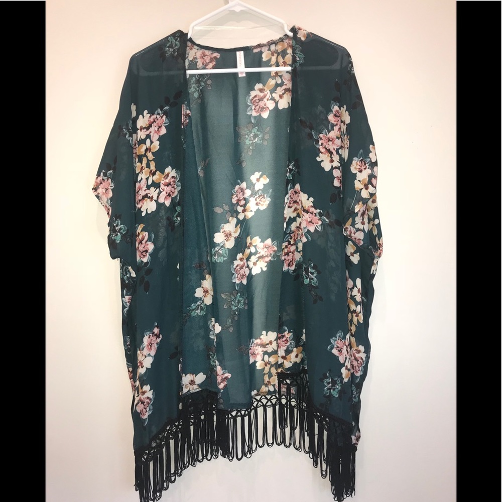 Floral kimono